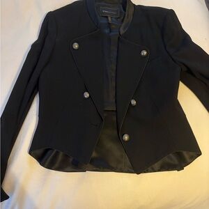 BCBGMaxAzria Black Double-Breasted Blazer